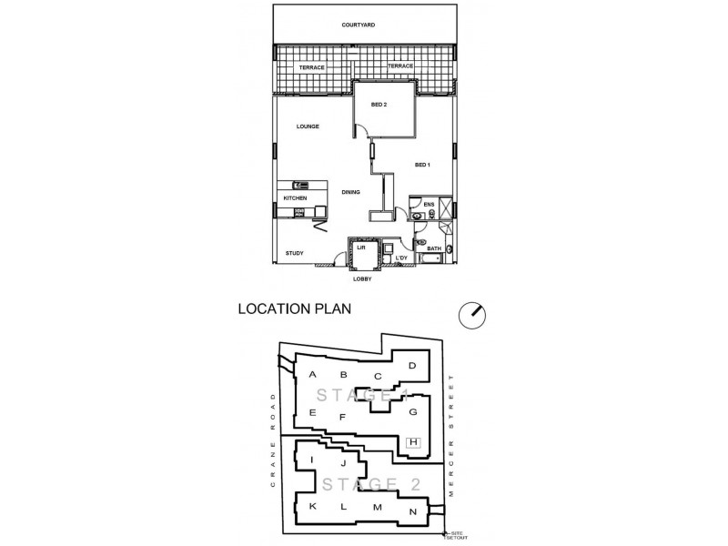 82/23-35 Crane Road, Castle Hill NSW 2154 Floorplan