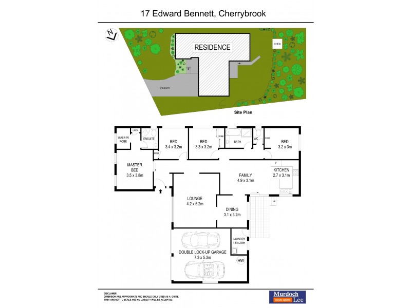 17 Edward Bennett Drive, Cherrybrook NSW 2126 Floorplan