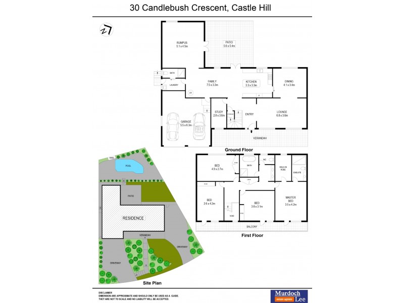 30 Candlebush Crescent, Castle Hill NSW 2154 Floorplan