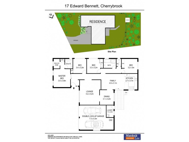 17 Edward Bennett Drive, Cherrybrook NSW 2126 Floorplan