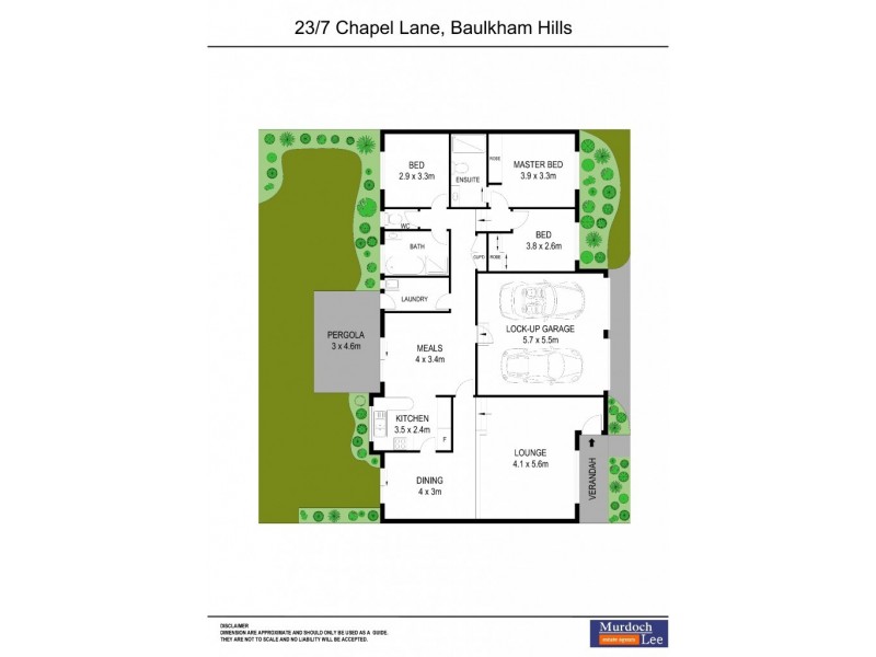 23/7 Chapel Lane, Baulkham Hills NSW 2153 Floorplan