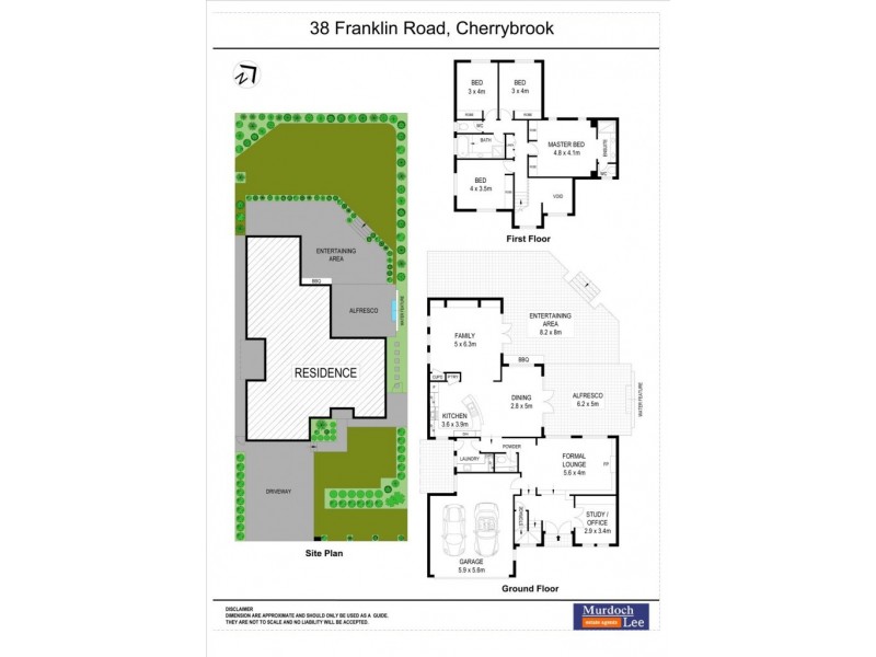 38 Franklin Road, Cherrybrook NSW 2126 Floorplan