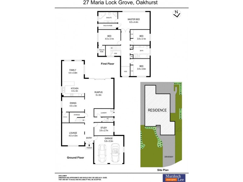 27 Maria Lock Grove, Oakhurst NSW 2761 Floorplan