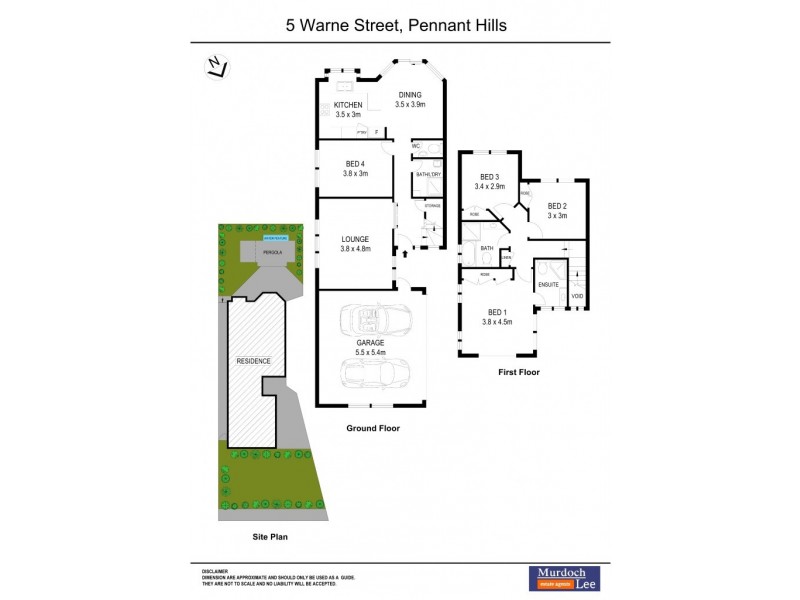 5 Warne Street, Pennant Hills NSW 2120 Floorplan