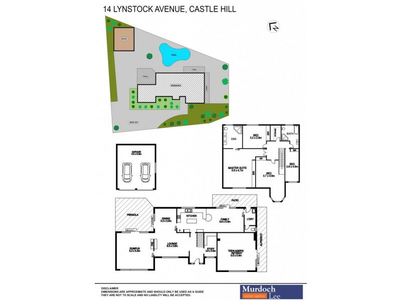 14 Lynstock Avenue, Castle Hill NSW 2154 Floorplan