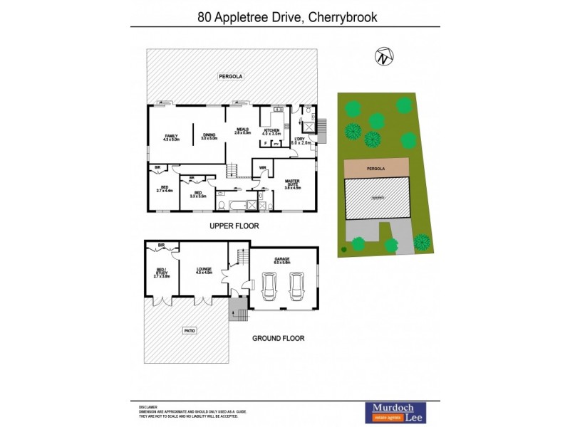 80 Appletree Drive, Cherrybrook NSW 2126 Floorplan