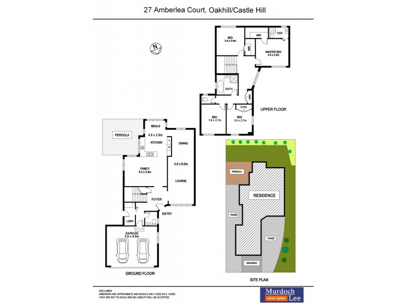 27 Amberlea Court, Castle Hill NSW 2154 Floorplan
