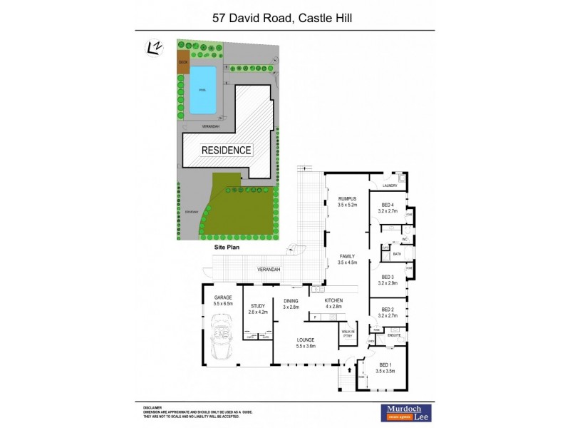 57 David Road, Castle Hill NSW 2154 Floorplan