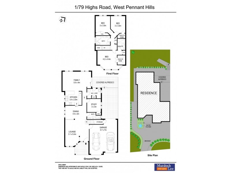 1/79 Highs Road, West Pennant Hills NSW 2125 Floorplan