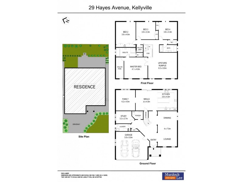 29 Hayes Avenue, Kellyville NSW 2155 Floorplan
