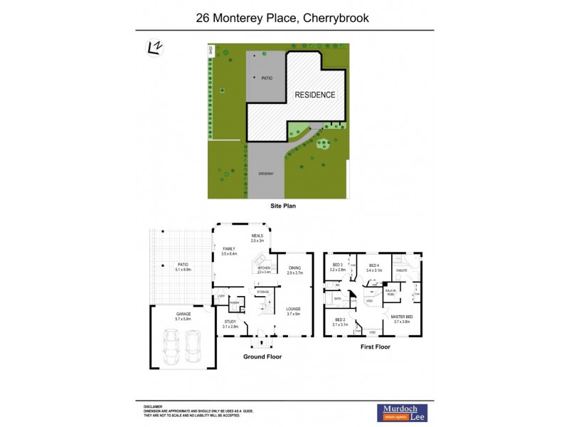26 Monterey Place, Cherrybrook NSW 2126 Floorplan