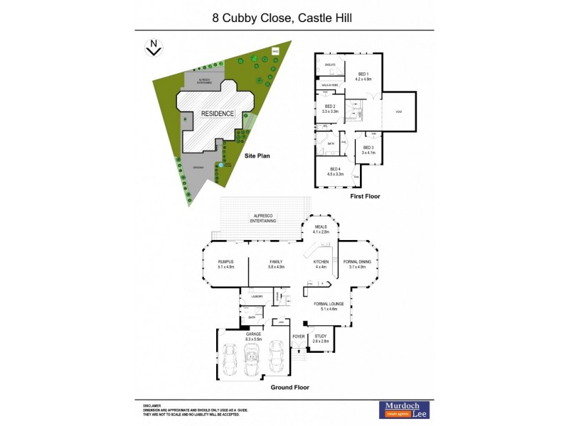 8 Cubby Close, Castle Hill NSW 2154 Floorplan