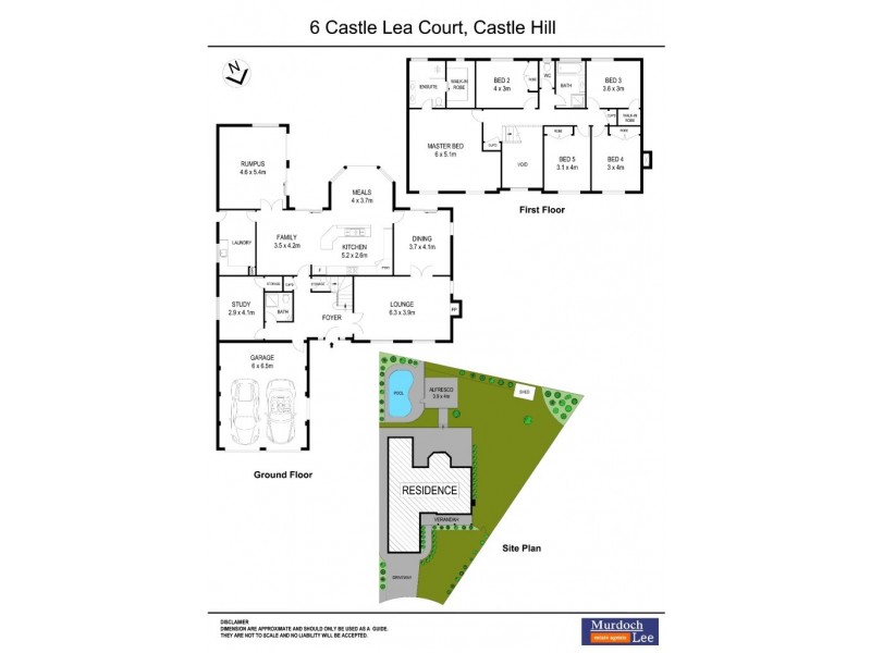 6 Castle Lea Court, Castle Hill NSW 2154 Floorplan