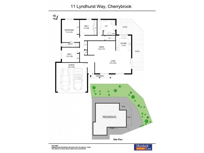 11 Lyndhurst Way, Cherrybrook NSW 2126 Floorplan