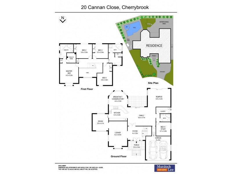 20 Cannan Close, Cherrybrook NSW 2126 Floorplan