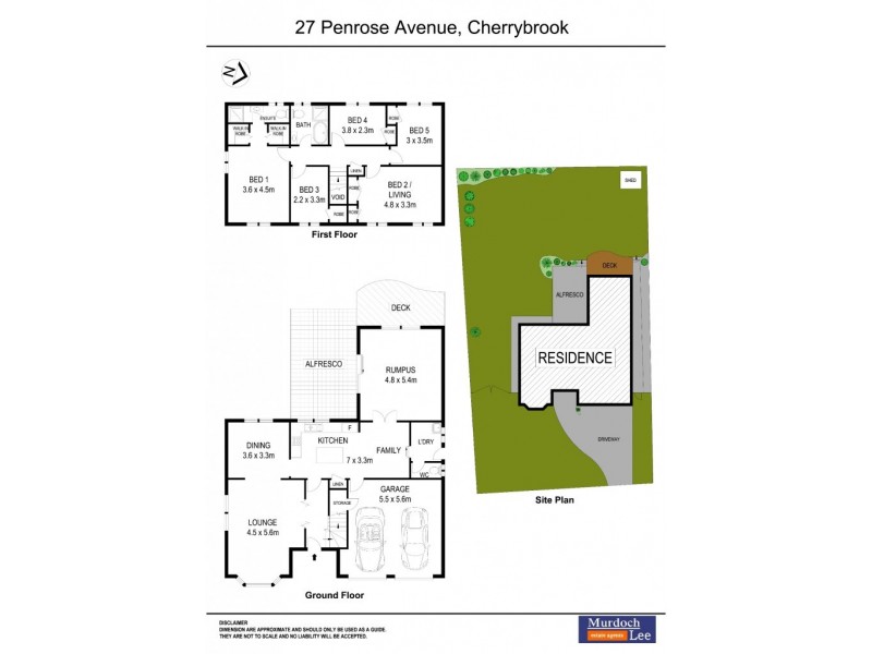 27 Penrose Avenue, Cherrybrook NSW 2126 Floorplan