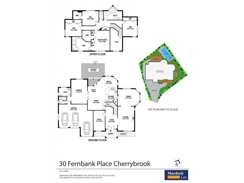30 Fernbank Place, Cherrybrook NSW 2126 Floorplan