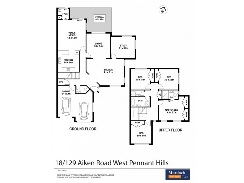18/129 Aiken Road, West Pennant Hills NSW 2125 Floorplan