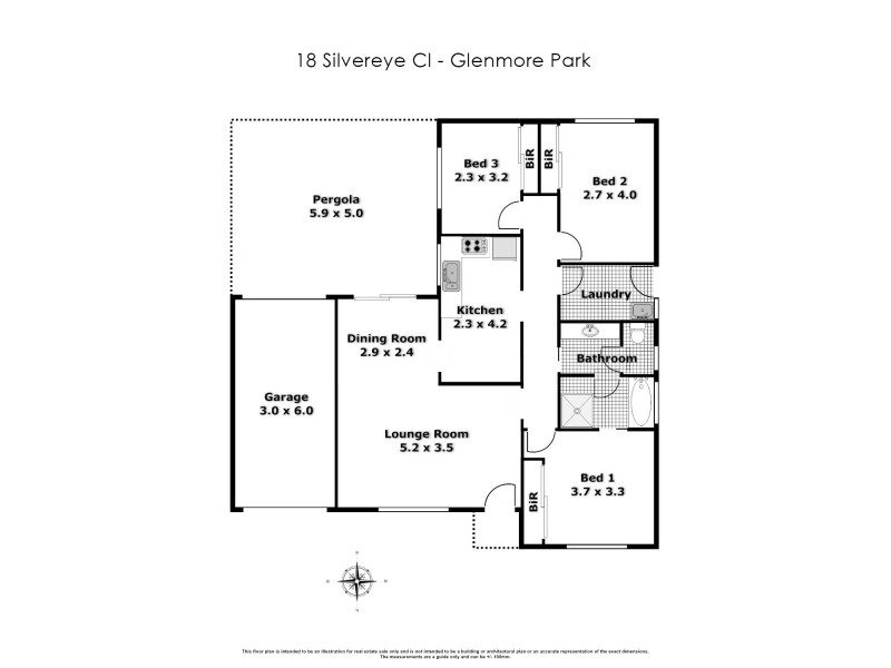 18 Silvereye Close, Glenmore Park NSW 2745 Floorplan