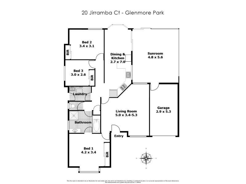20 Jirramba Court, Glenmore Park NSW 2745 Floorplan