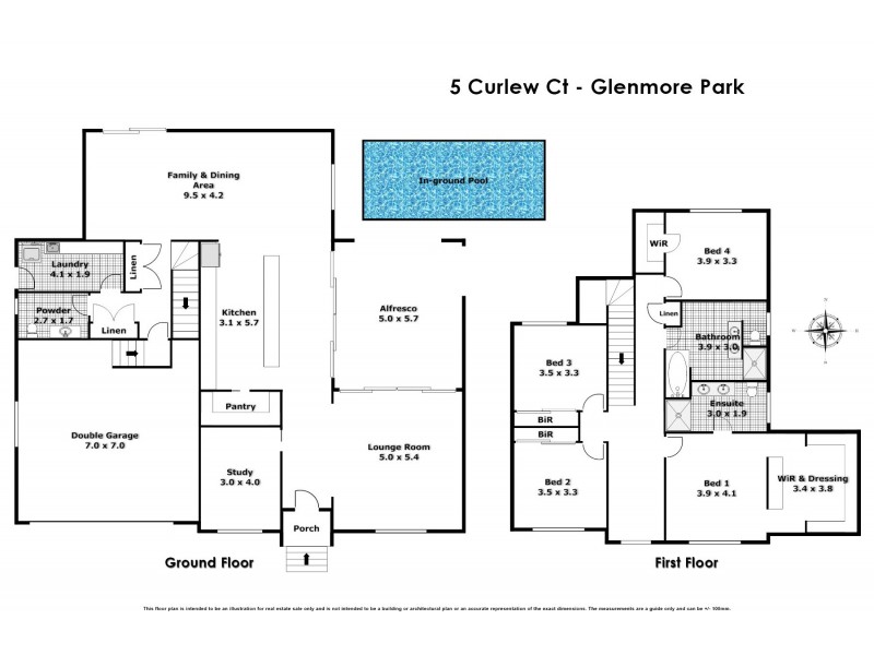 5 Curlew Court, Glenmore Park NSW 2745 Floorplan
