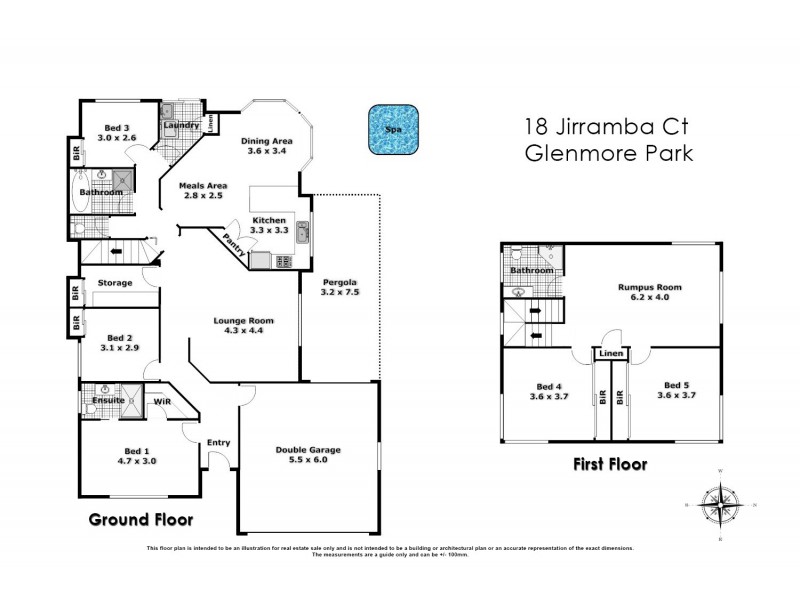 18 Jirramba Court, Glenmore Park NSW 2745 Floorplan