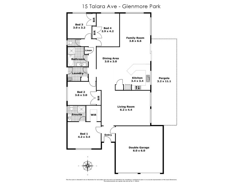 15 Talara Avenue, Glenmore Park NSW 2745 Floorplan