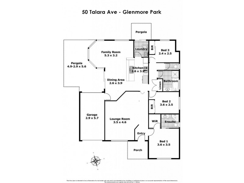 50 Talara Ave, Glenmore Park NSW 2745 Floorplan