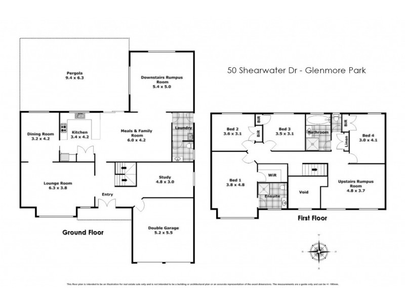 50 Shearwater Drive, Glenmore Park NSW 2745 Floorplan