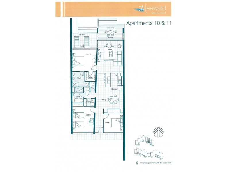 10/38 Bahamas Court, Kawana Island QLD 4575 Floorplan