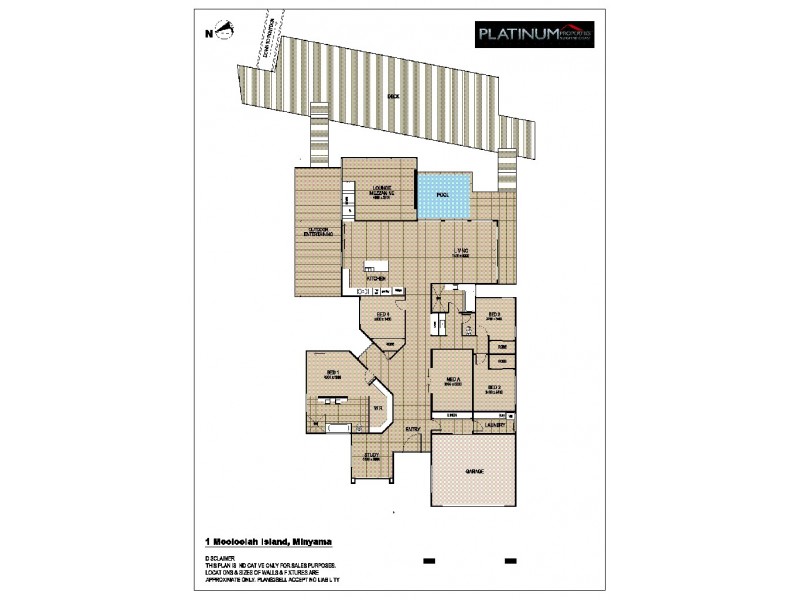 1 Mooloolah Island, Minyama QLD 4575 Floorplan