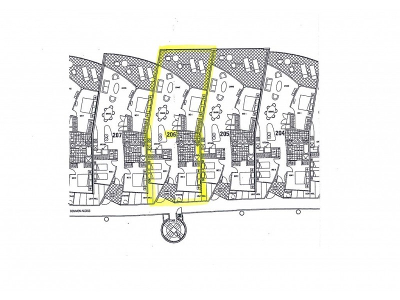 206/11 Nicklin Way, Minyama QLD 4575 Floorplan