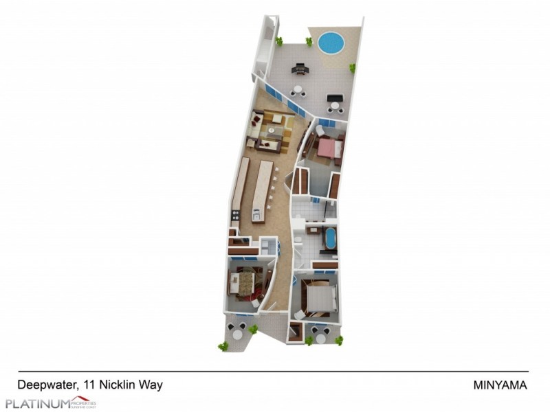 11 Nicklin Way, Minyama QLD 4575 Floorplan