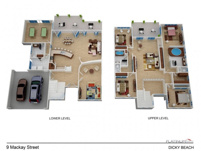 9 Mackay Street, Dicky Beach QLD 4551 Floorplan