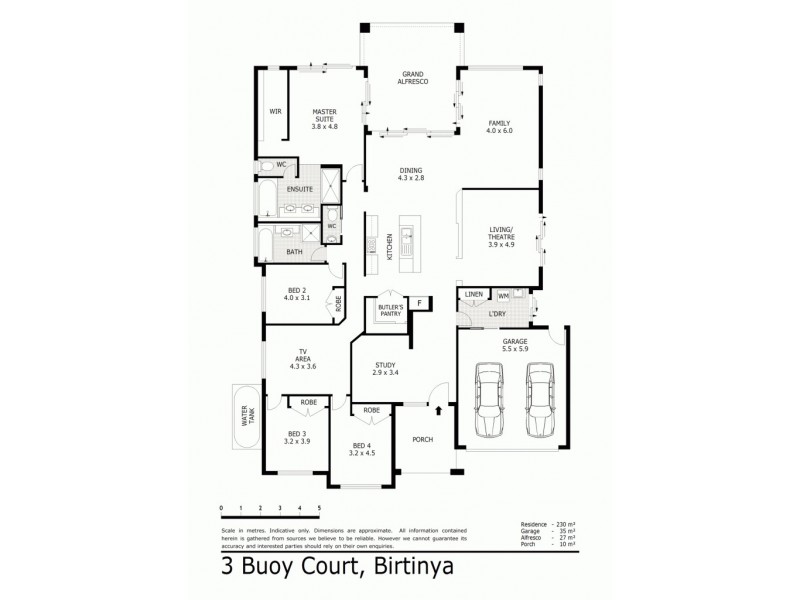3 Buoy Court, Birtinya QLD 4575 Floorplan