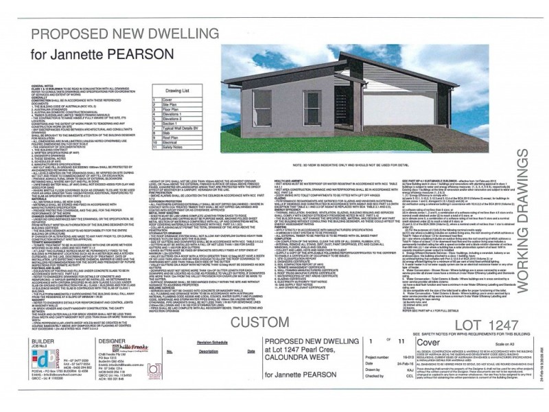 Lot 1247 Pearl Crescent, Caloundra West QLD 4551 Floorplan