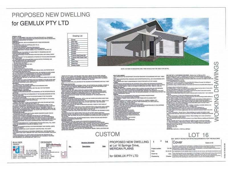 Lot 16 Springs Drive, Meridan Plains QLD 4551 Floorplan
