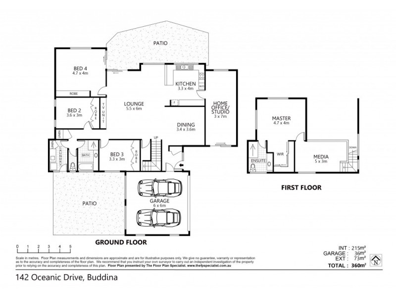 142 Oceanic Drive, Warana QLD 4575 Floorplan
