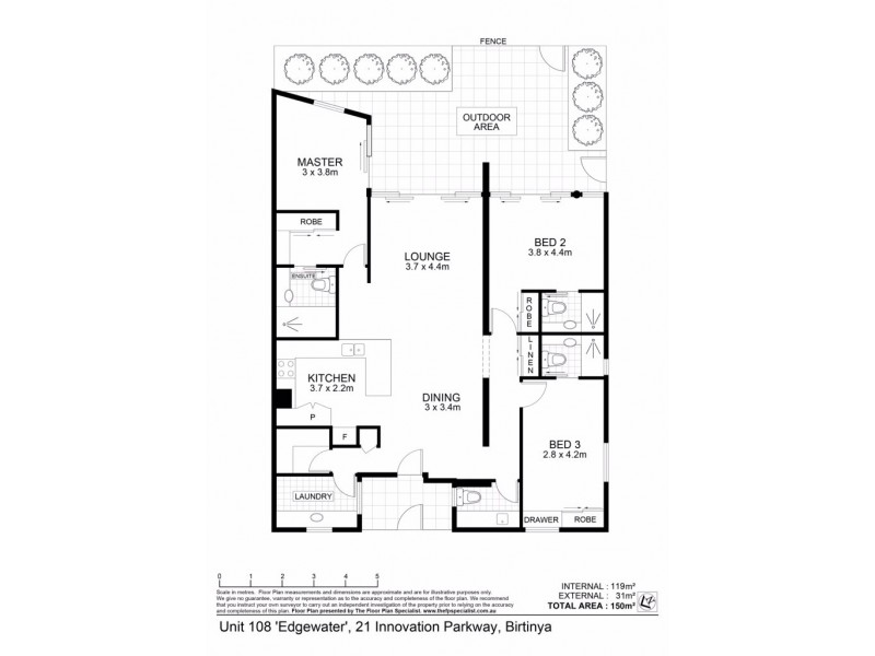 108/21 Innovation Parkway, Birtinya QLD 4575 Floorplan