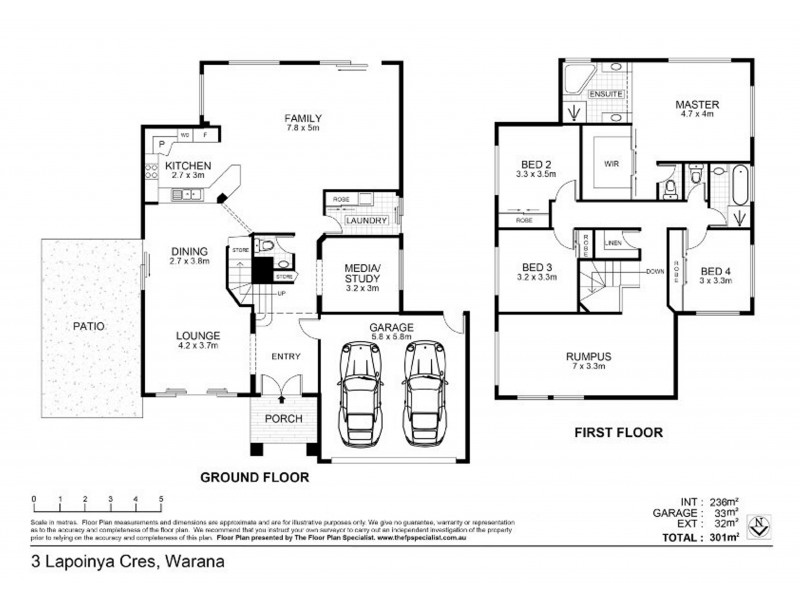 3 Lapoinya Crescent, Warana QLD 4575 Floorplan