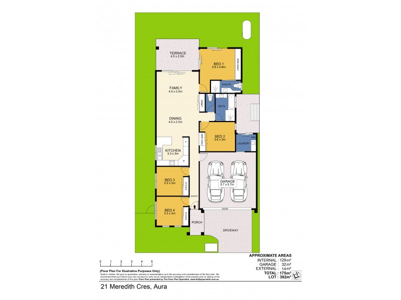 21 Meredith Crescent (Aura), Caloundra QLD 4551 Floorplan