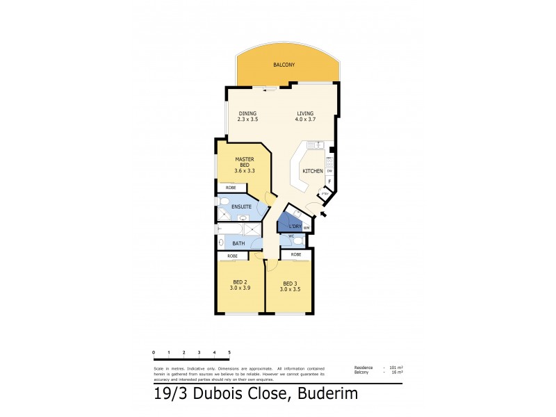 19/3 Dubois Close, Buderim QLD 4556 Floorplan