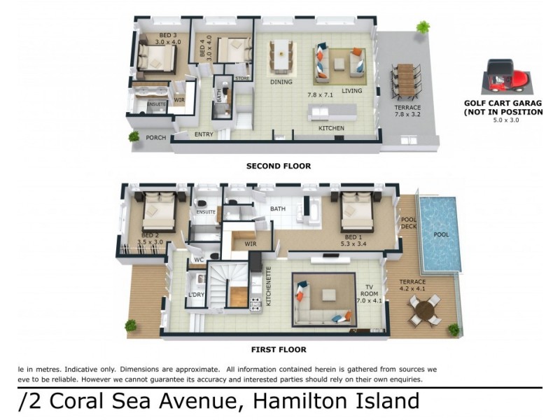 2/2 Coral Sea Avenue, Hamilton Island QLD 4803 Floorplan