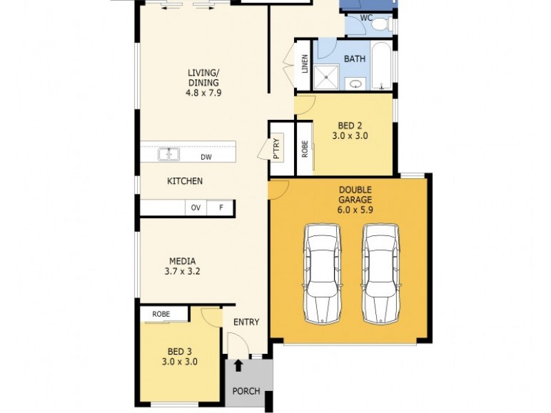 13 Mingle street, Palmview QLD 4553 Floorplan