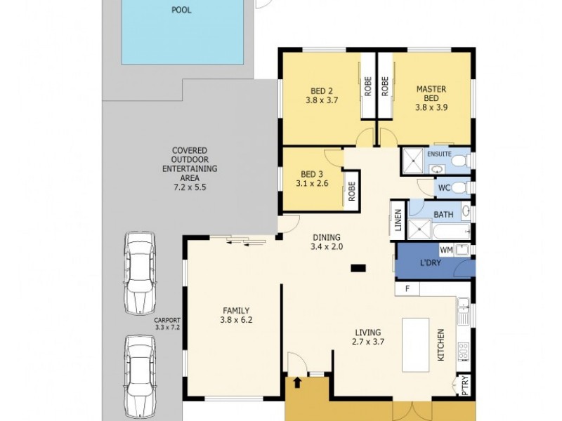 15 Mawarra Street, Buddina QLD 4575 Floorplan