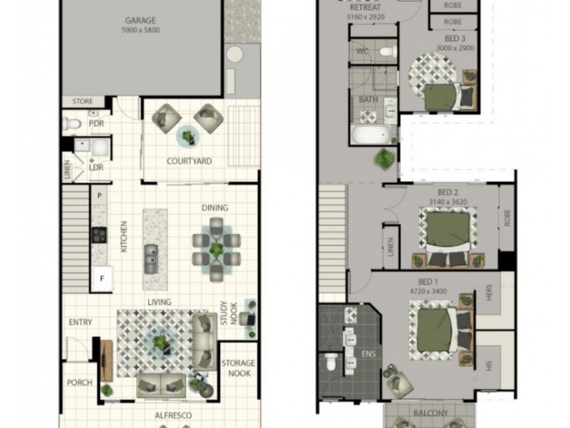 25 Greenview Terrace, Palmview QLD 4553 Floorplan
