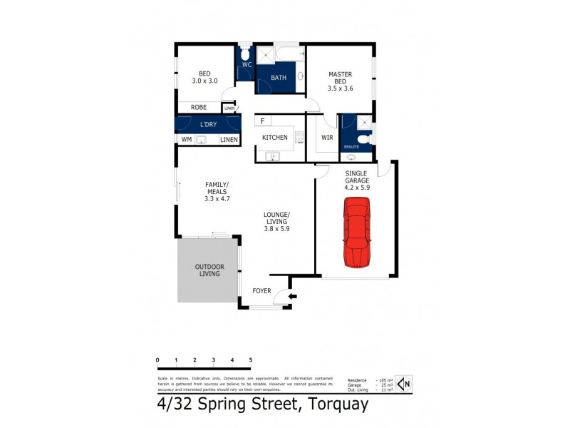 4/32 Spring Street, Torquay VIC 3228 Floorplan