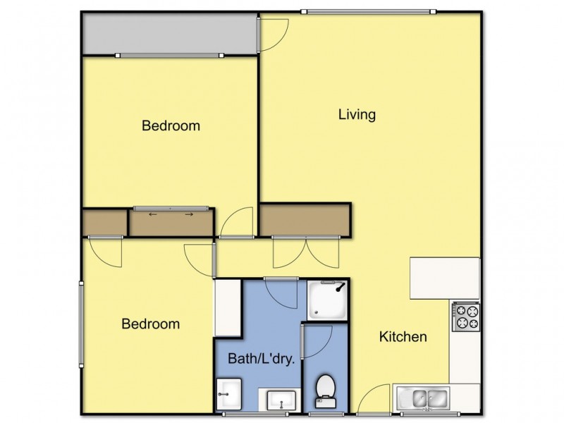 1/33 Bristol Road, Torquay VIC 3228 Floorplan