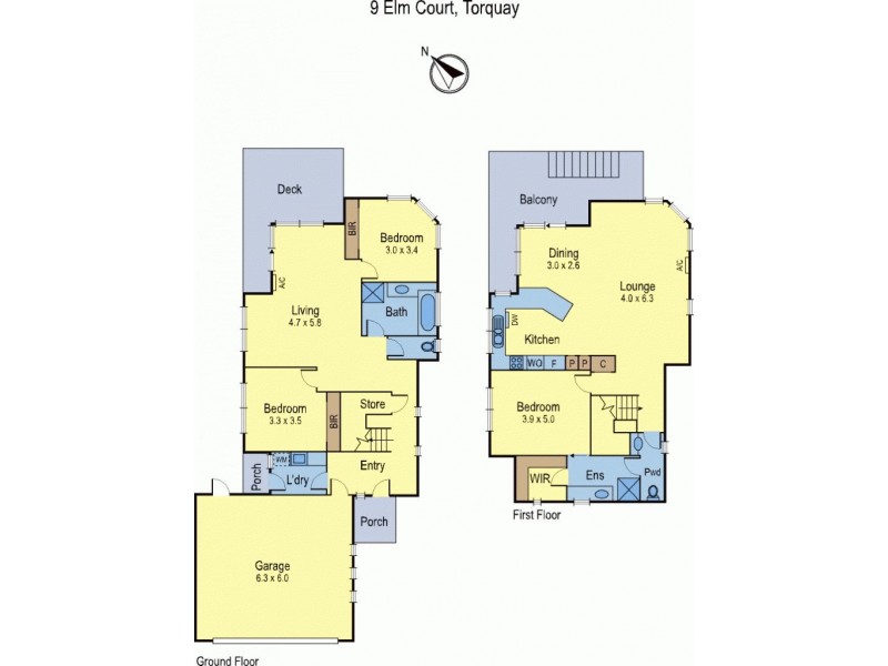 9 Elm Grove Court, Torquay VIC 3228 Floorplan