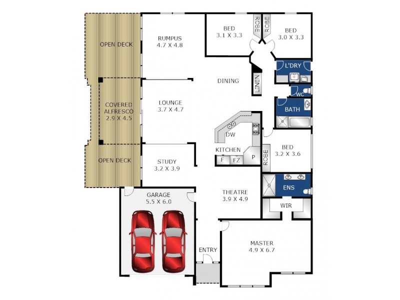 10 Rippleside Drive, Torquay VIC 3228 Floorplan
